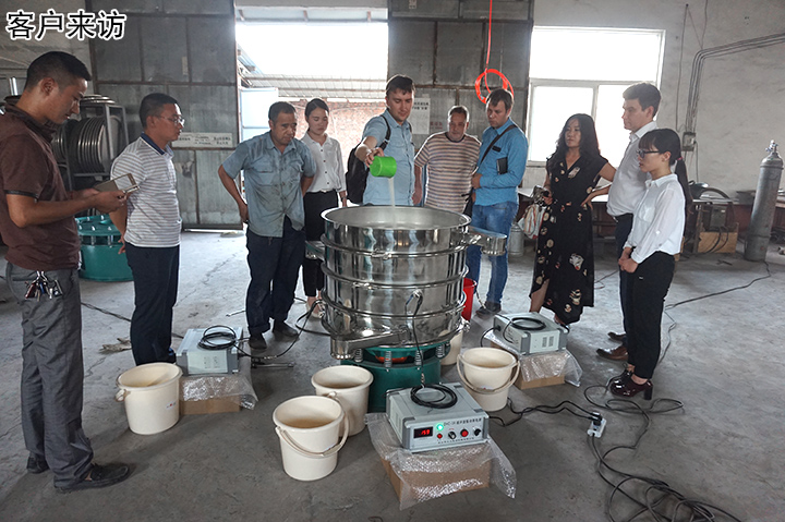  大漢具有完善的服務體系，客戶經(jīng)常回購超聲波振動篩